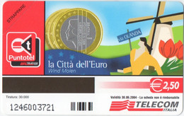 Série Italienne : La Città Dell'Euro : OLANDA Holland Pays-Bas - Stamps & Coins