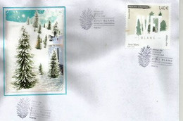 Sapin Blanc Des Pyrénées/  Silver Fir / (Avet Blanc).  émission 2020.  FDC Andorra - Cartas & Documentos