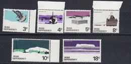 Ross Dependency 1972 Definitives 6v ** Mnh (50577) - Unused Stamps