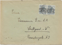 LETTRE AFFRANCHIE PAIRE N°25  -ANNEE 1948 - Other & Unclassified