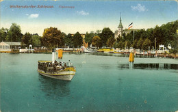 CP De Woltersdorfer-Schleuse " Flakensee " Cachet Woltersdorf Bei Erkner 1918 - Woltersdorf