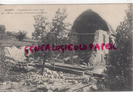 72- MAMERS-  CATASTROPHE DU 7 JUIN 1904- N° 21- MAISON CONTREL A L' ABATTOIR  4 VICTIMES - Mamers