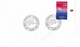 Andorre, 1989 Timbre Sur Lettre N°  376 Révolution - Covers & Documents