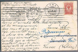 Finland, 1912, For Vaud - Covers & Documents