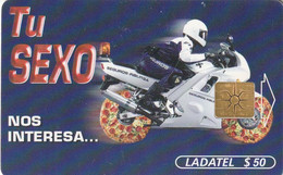 MEXICO. MOTO. Inbursa Moto "Tu Sexo...". 1999-11. MX-TEL-P-0326. (721) - Motorräder