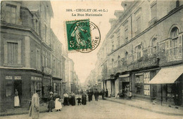Cholet * La Rue Nationale * Tailleur BRAUD * Magasin " Au Printemps " - Cholet