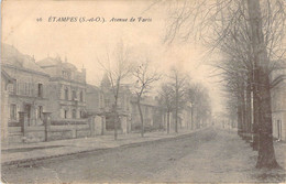 Delcampe - 91 ESSONNE L'Avenue De Paris à ETAMPES - Etampes