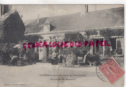 72- MAMERS - THERESA DANS SA VILLA DE NEUFCHATEL - 1906 EDITEUR MAQUARD BURALISTE - Mamers