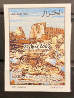 Algerie/Algeria Imperf YT1354 Neuf**/MNH Non Dentelé Earthquake, Tremblement De Terre, Solidarité Solodarity - Autres & Non Classés