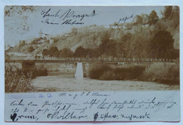 Drosendorf 221 Niederösterreich 1900 Bridge View From The River Thaya - Horn