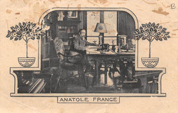 Thème: Littérature: Ecrivain: Série Les Annales: Anatole France  ( Tachée + Déchirure Voir Scan) - Ecrivains
