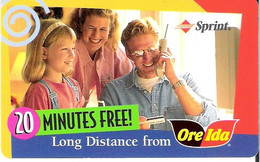USA: Sprint Prepaid Ore Ida 20 Minutes Free! - Sprint