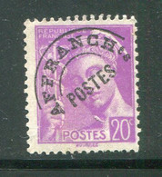 FRANCE- Préoblitéré Y&T N°78- Oblitéré - 1893-1947