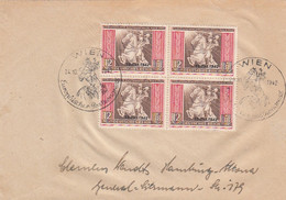 Deutsches Reich Brief 1942 - Lettres