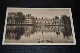 18870          FONTAINEBLEAU, FACADE DU PALAIS VUE DE L'ETANG DES CARPES - Fontainebleau