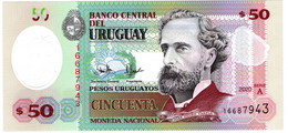 Uruguay 2020 Polímero $50 - Uruguay