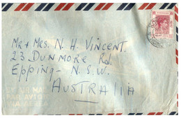 (T 2) Hong Kong Letter Posted To (Epping NSW) Australia In 1949 - Cartas & Documentos