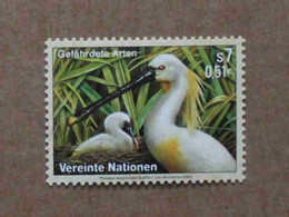 Vi00-01 : Nations-Unies (Vienne) / Protection De La Nature - Spatule Blanche (Platalea Leucorodia) - Ongebruikt