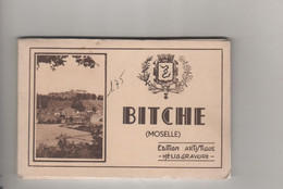 Delcampe - Bitche Carnet Complet 10 Cartes - Bitche