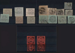 India, Las Bela, Feudatory State, Mint And Used, 19 Stamps, Inde As Scan - Las Bela