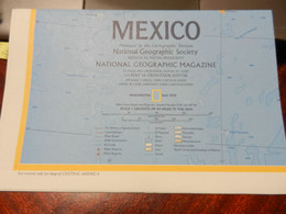 1) NATIONAL GEOGRAPHIC MEXICO AND CENTRAL AMERICA 1973 - Mondo