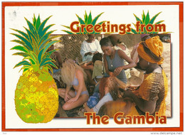 E043, * GREETINGS From THE GAMBIA * SENT With STAMP - Gambie