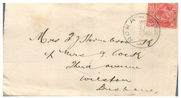 (T 4) Australia - Older Posted Covers (2 Covers - King) Posted Within Queesnland - Lettres & Documents