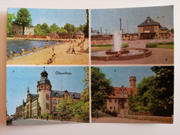 1968..GERMANY...POSTCARD..GLAUCHAU - Glauchau