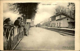 FRANCE - Carte Postale - Chatel Nomexy - La Gare  - L 74308 - Nomexy