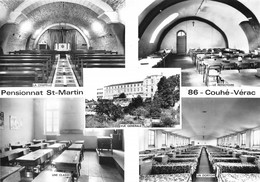 Delcampe - COUHE-VERAC - Pensionnat Saint-Martin - Tirage D'éditeur N&B Non Dentelé - Couhe