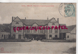 72 - BEILLE - HOTEL DE LA GARE DE CONNERRE BEILLE - EDITEUR BONTEMPS CHARTIER  1905 - Altri & Non Classificati