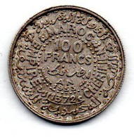 Maroc - 100 Francs 1953    -  SUP - Marokko