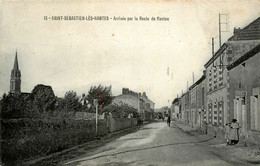 St Sébastien Lès Nantes * Arrivée Par La Route De Nantes * Débit De Tabac - Saint-Sébastien-sur-Loire