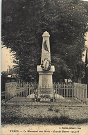 D-div-ref-AV207- Hauts De Seine - Yonne - Veron - Monument Aux Morts Guerre 1914-18 - Monuments Aux Morts - - Veron