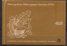 Yugoslavia - 1980 - Carnet N°Yv. 1655a - Cerf Et érable - Neuf Luxe** / MNH / Postfrisch - Postzegelboekjes