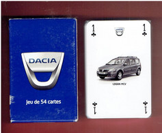 VOITURE DACIA LOGAN J AIME MA DACIA JEU DE 54 CARTE A JOUER EDITEUR ATS DEVELOPPEMENT - Voitures