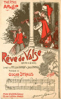 Paris * Théâtre APOLLO * CPA Illustrateur Clérice Frères 1910 * Rêve De Valse , Oscar STRAUS , Opérette - Autres & Non Classés