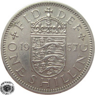 LaZooRo: Great Britain 1 Shilling 1957 XF / UNC - I. 1 Shilling