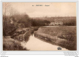 BERTRIX ..--    SAUPONT . Au Fond , GARE De Triage De BERTRIX !! - Bertrix