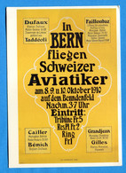 COVR1358, Flugmeeting In Bern, Repro Affiche, Suisse, Switzerland, Schweiz, 1271, GF, Non Circulée - Reuniones