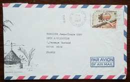 Nouvelle Calédonie - YT N°407 Sur Lettre - Insectes - 1978 - Lettres & Documents