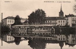 Romorantin * Le Quai St étienne * Bateau Lavoir - Romorantin