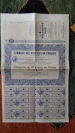 COMMUNE DE MOUTIERS EN CINGLAIS CALVADOS OBLIGATION DE 500 FRANCS AU PORTEUR  (document En Très Bon état) - A - C