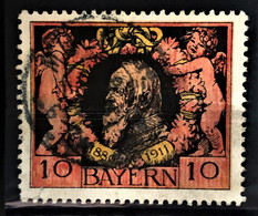 BAYERN 1911 - Canceled - Mi 93A - 10M - Oblitérés