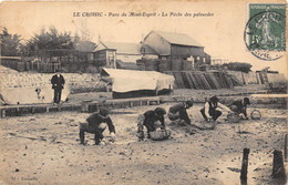 44-LE-CROISIC- PARC DE MONT-ESPRIT, LA PÊCHE DES PALOUDES - Le Croisic