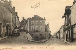 LOIRET  CHATILLON SUR LOIRE  Rue Haute Et Rue Des Pres - Chatillon Sur Loire