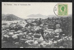 CPA Saint-Thomas  St Thomas View Of Frenchman's Hill - Islas Vírgenes Americanas