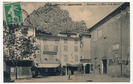 CPA - ENTREVAUX (Basses Alpes) - La Place De La Mairie - Sonstige & Ohne Zuordnung