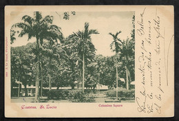 CPA Sainte-Lucie Castries, St Lucia, Columbus Square - Sainte-Lucie