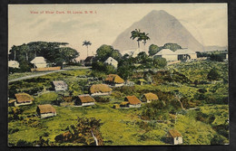 CPA Sainte-Lucie View Of River Doré, St Lucia B.W.I - Saint Lucia